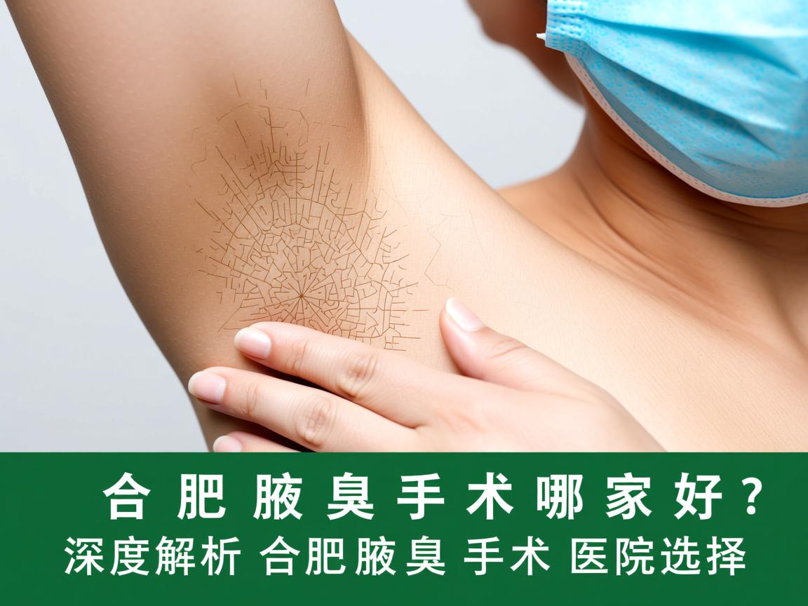 合肥腋臭手术哪家好？深度解析合肥腋臭手术医院选择