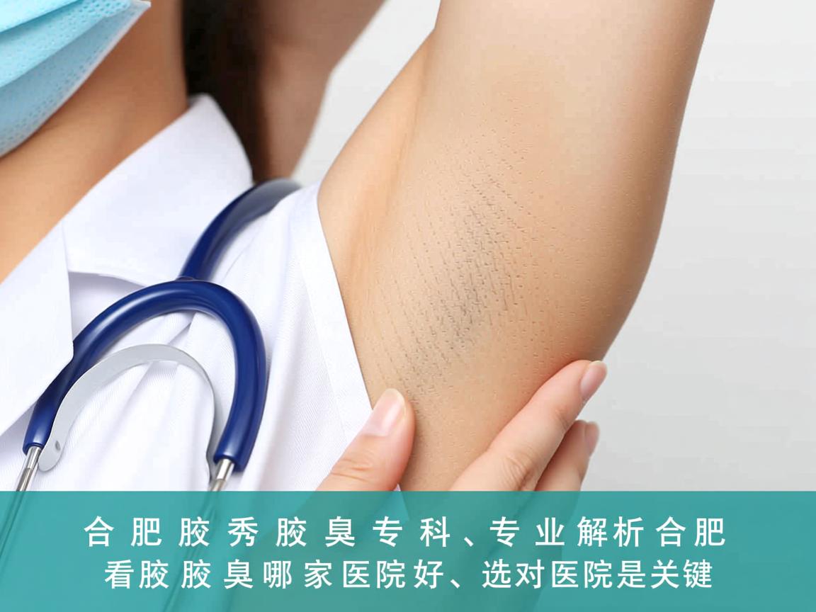 合肥腋秀腋臭专科，专业解析合肥看腋臭哪家医院好，选对医院是关键