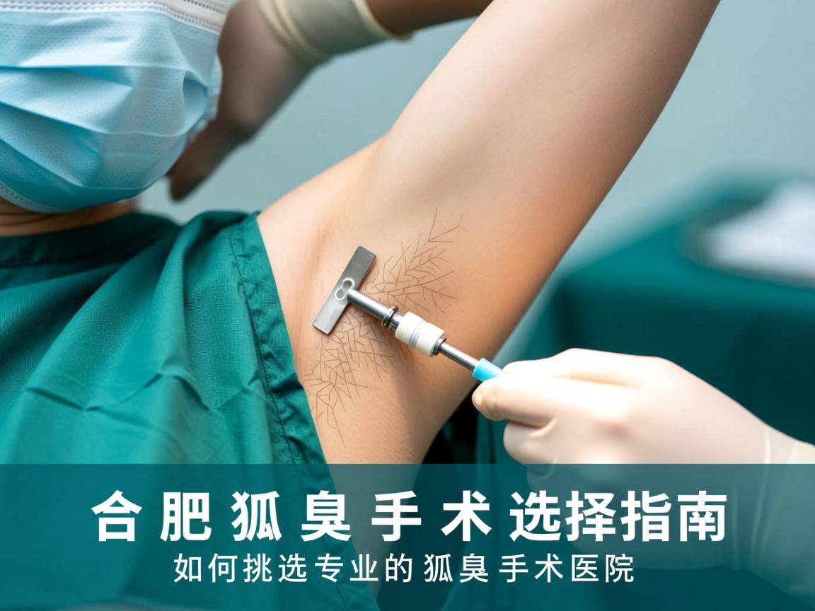 合肥狐臭手术选择指南,如何挑选专业的狐臭手术医院 合肥狐臭手术选择指南,如何挑选专业的狐臭手术医院
