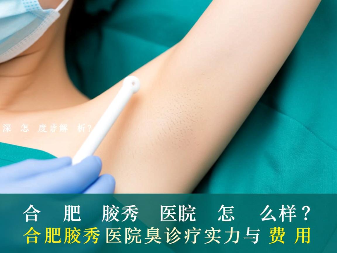 合肥腋秀医院怎么样?深度解析合肥腋秀医院的腋臭诊疗实力与费用 合肥腋秀医院怎么样?深度解析合肥腋秀医院的腋臭诊疗实力与费用