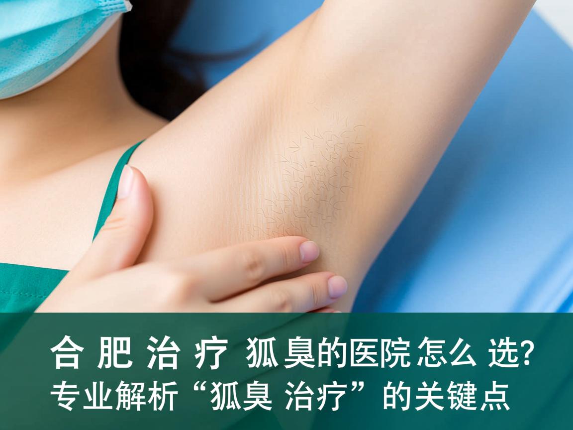 合肥治疗狐臭的医院怎么选?专业解析狐臭治疗的关键点 合肥治疗狐臭的医院怎么选?专业解析狐臭治疗的关键点