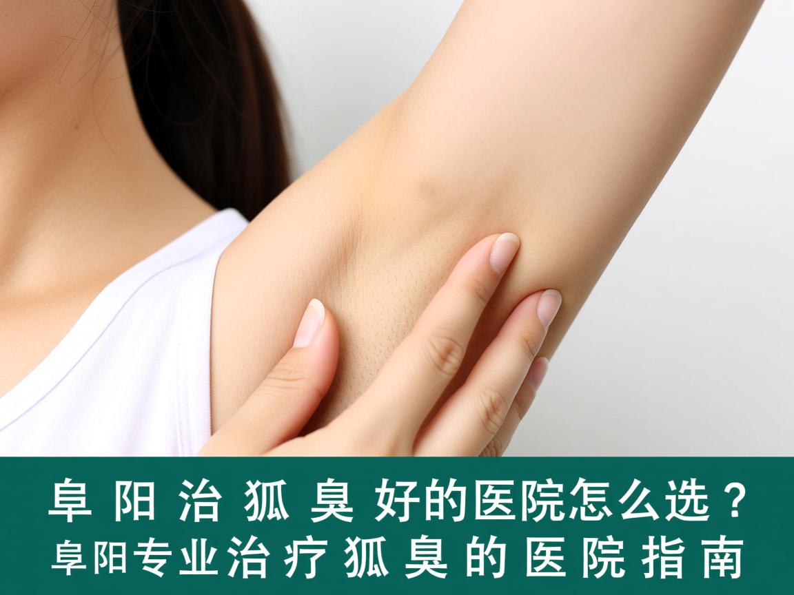 阜阳治狐臭好的医院怎么选？阜阳专业治疗狐臭的医院指南