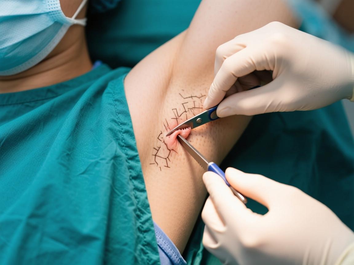 小切口腋臭手术,解析小切口腋臭手术的优势与恢复过程 小切口腋臭手术,解析小切口腋臭手术的优势与恢复过程