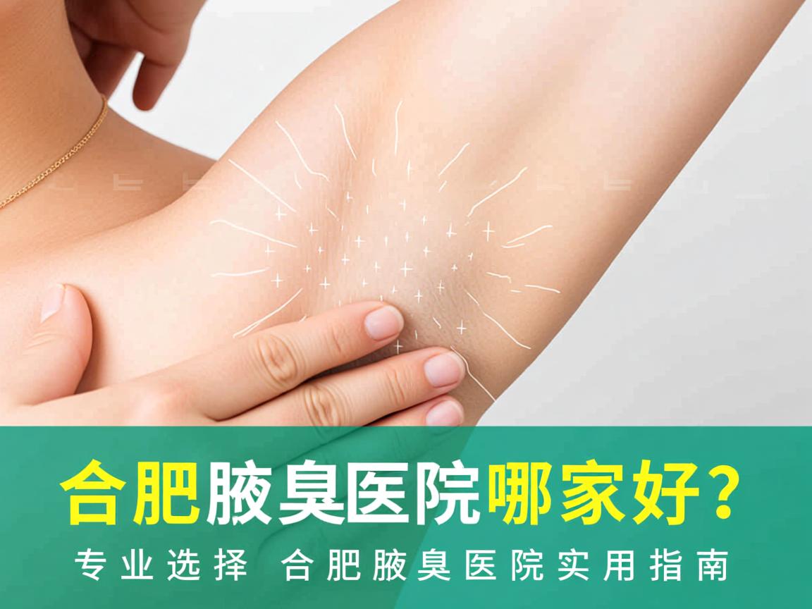 合肥腋臭医院哪家好？专业选择合肥腋臭医院的实用指南