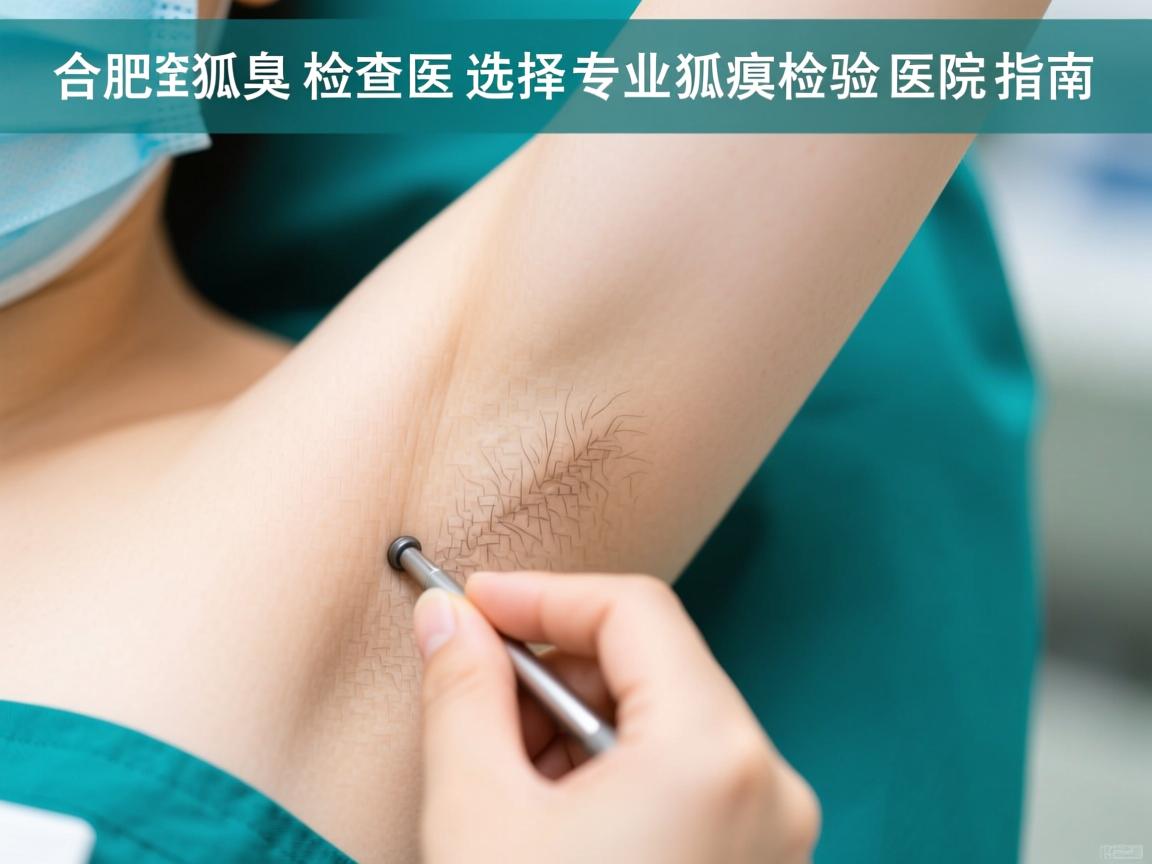 合肥狐臭检查医院选择，专业狐臭检验医院指南