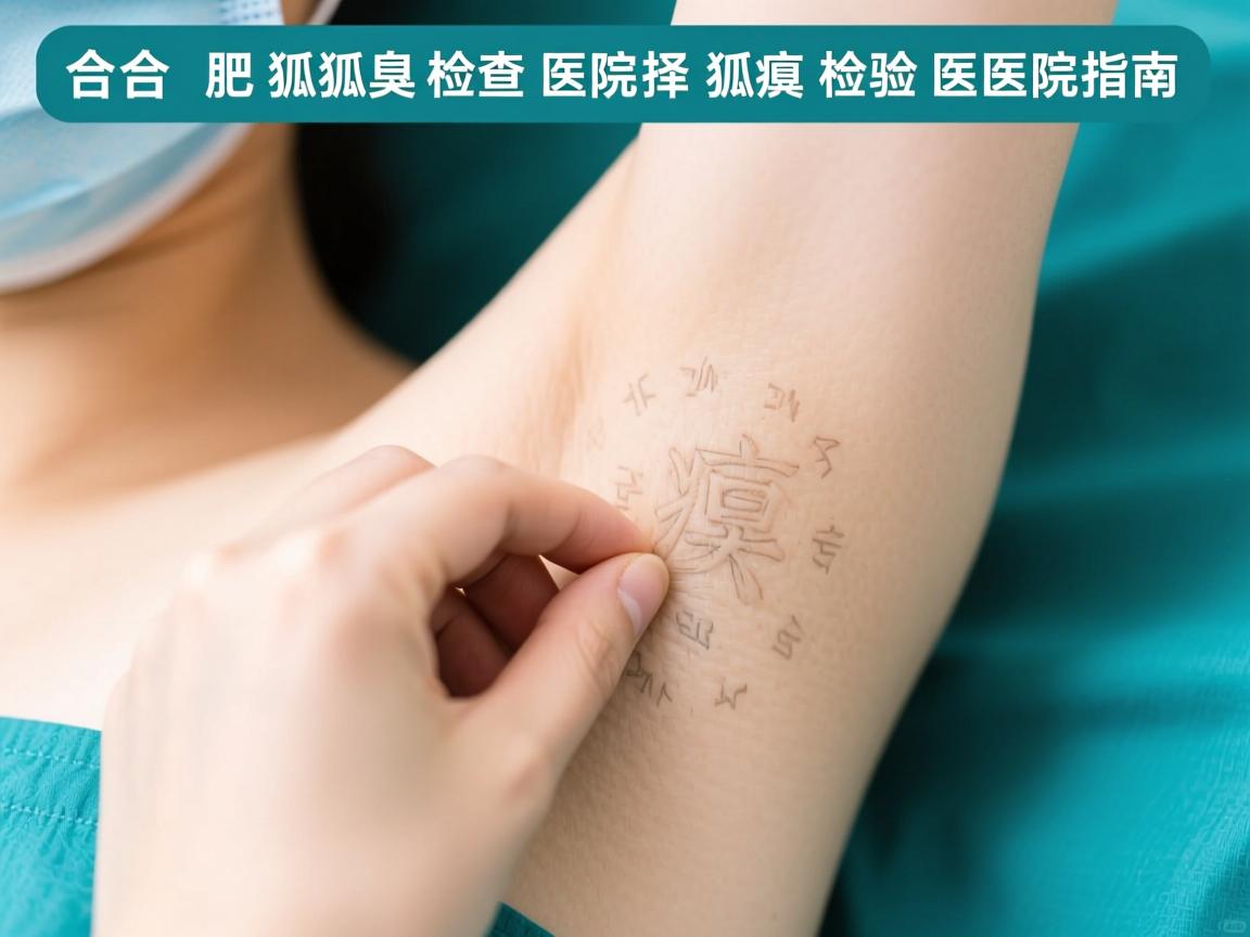 合肥狐臭检查医院选择，专业狐臭检验医院指南