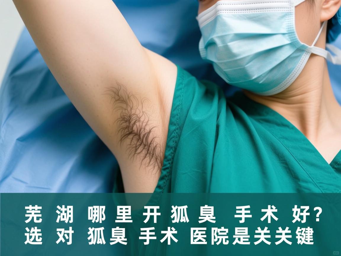 芜湖哪里开狐臭手术好?选对狐臭手术医院是关键 芜湖哪里开狐臭手术好?选对狐臭手术医院是关键