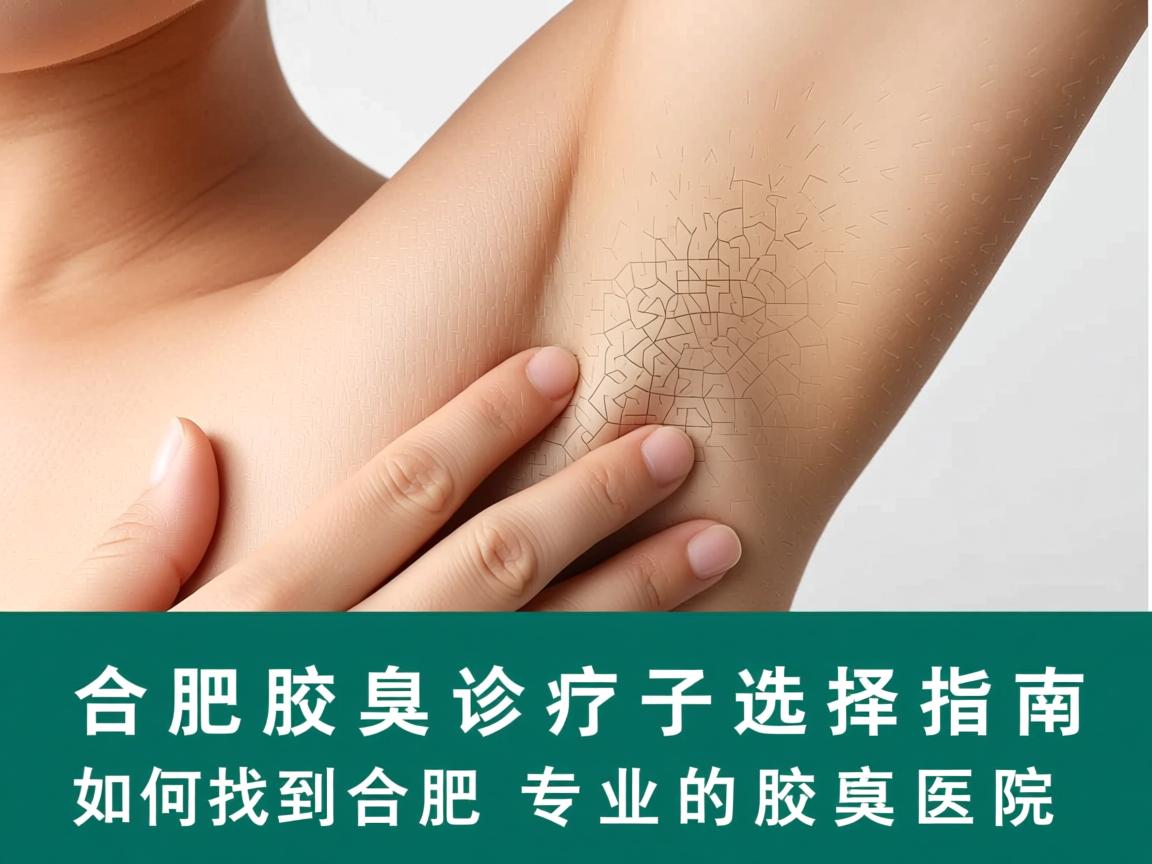 合肥腋臭诊疗选择指南，如何找到合肥专业的腋臭医院