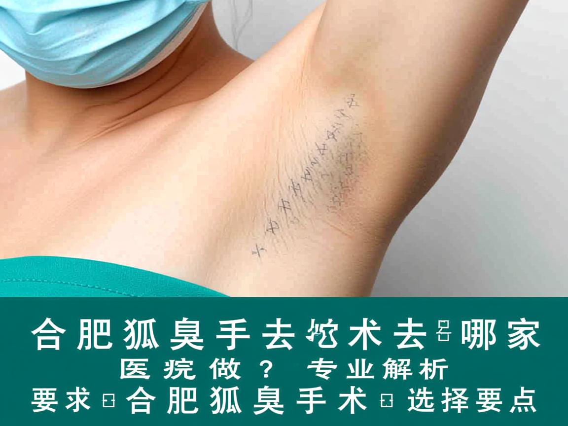 合肥狐臭手术去哪家医院做?专业解析合肥狐臭手术选择要点 合肥狐臭手术去哪家医院做?专业解析合肥狐臭手术选择要点