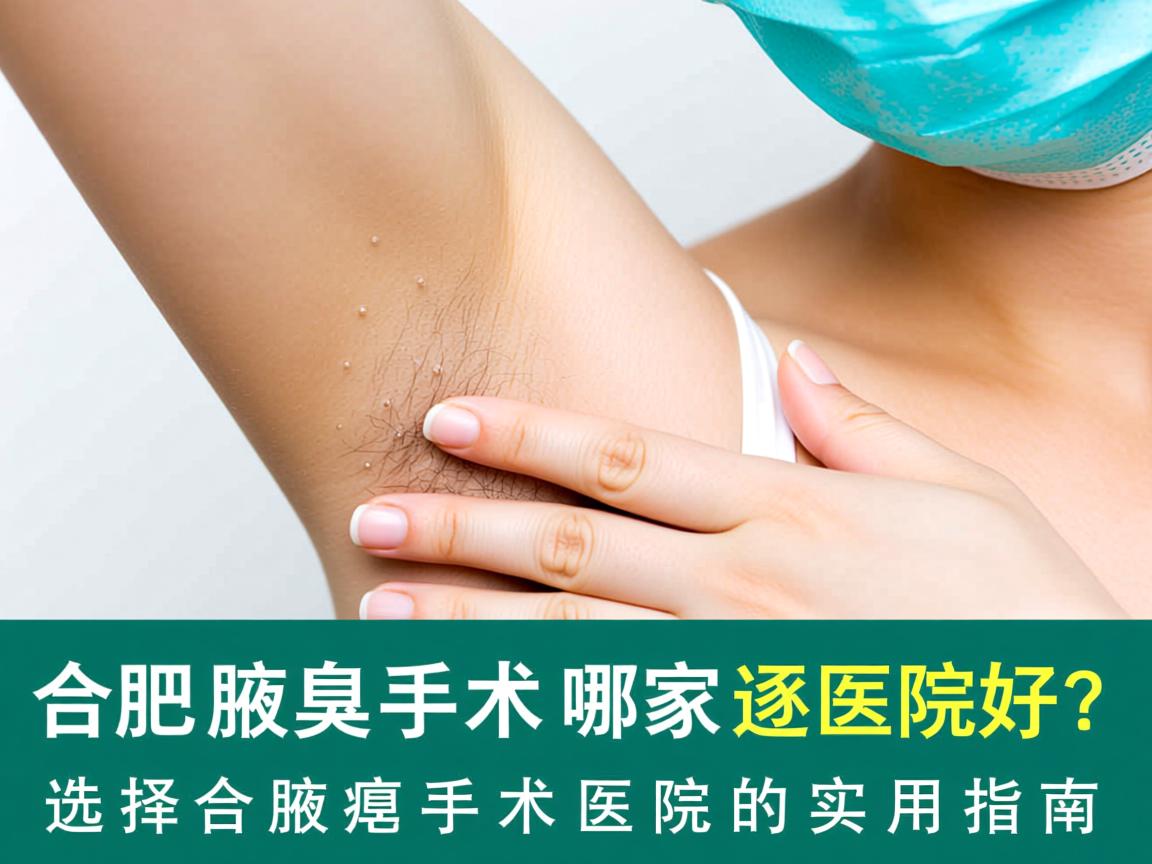 合肥腋臭手术哪家医院好?选择合肥腋臭手术医院的实用指南 合肥腋臭手术哪家医院好?选择合肥腋臭手术医院的实用指南