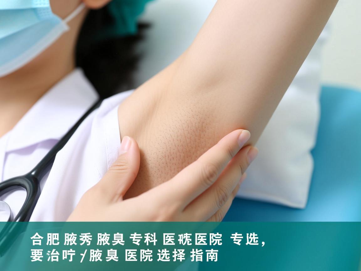 合肥腋秀腋臭专科医院,专业治疗腋臭医院的选择指南 合肥腋秀腋臭专科医院,专业治疗腋臭医院的选择指南