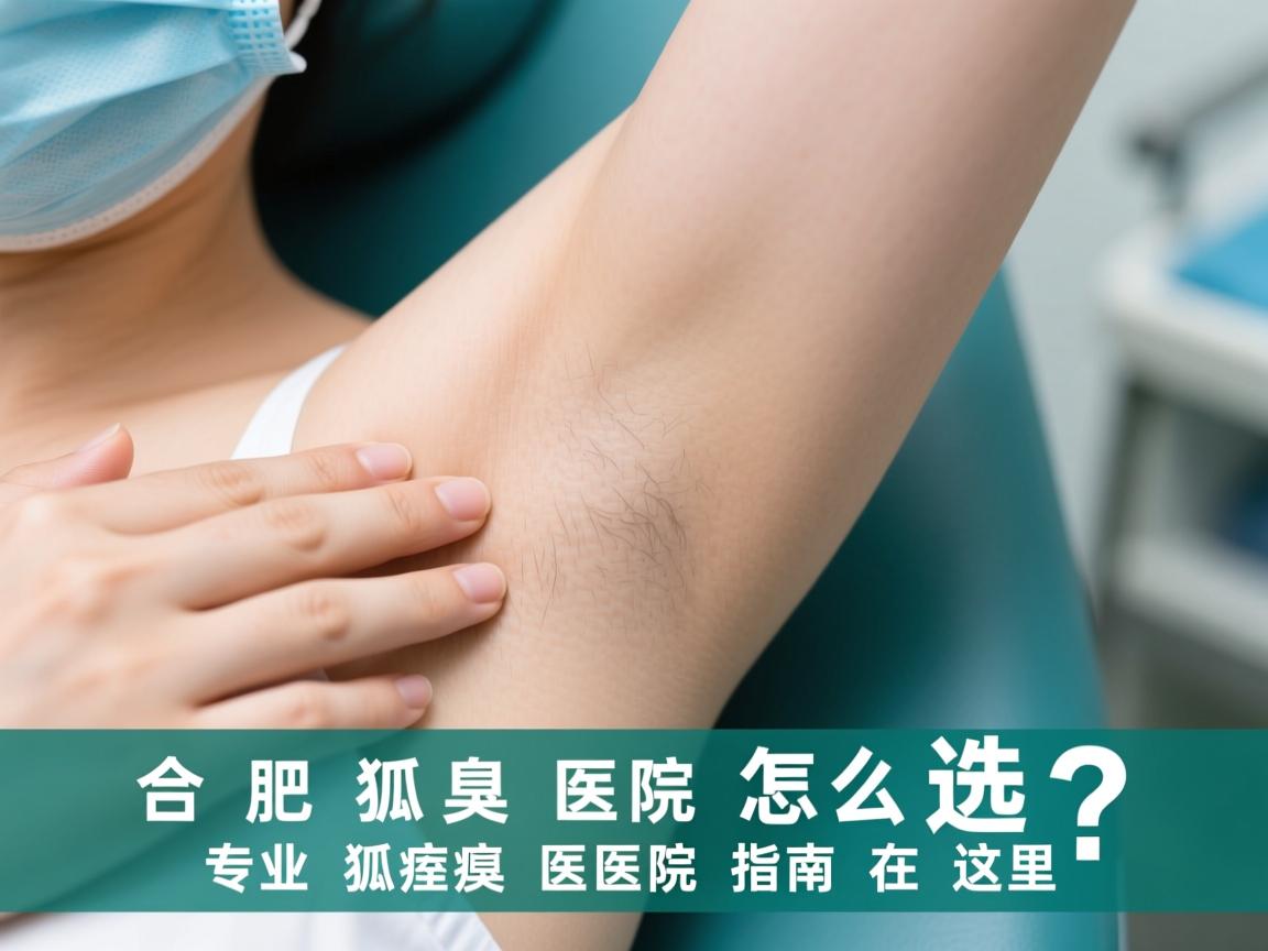 合肥狐臭医院怎么选？专业狐臭医院指南在这里
