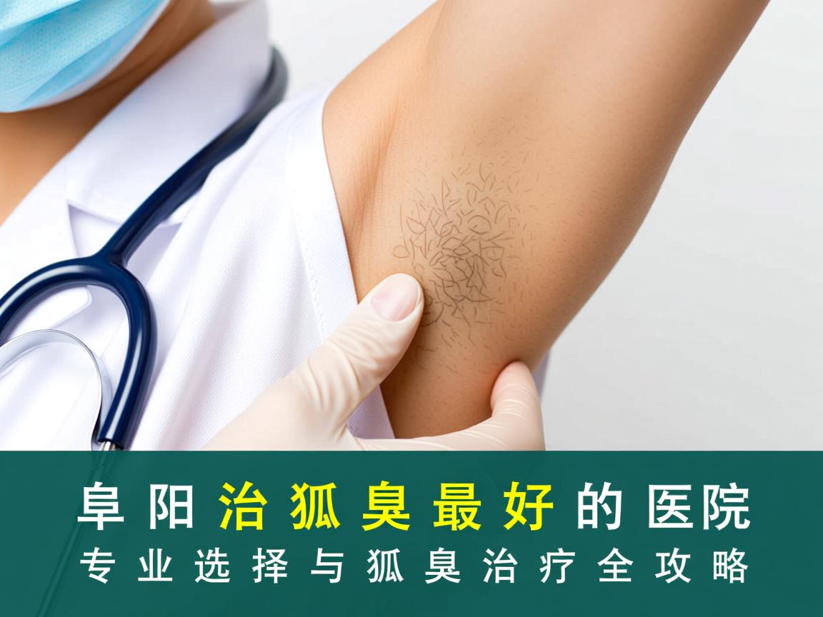 阜阳治狐臭最好的医院，专业选择与狐臭治疗全攻略