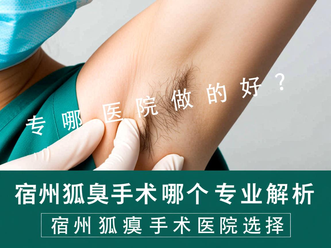宿州狐臭手术哪个医院做的好?专业解析宿州狐臭手术医院选择 宿州狐臭手术哪个医院做的好?专业解析宿州狐臭手术医院选择