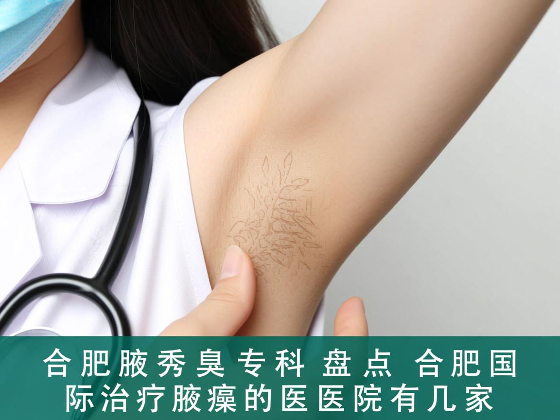 合肥腋秀腋臭专科，盘点合肥国际治疗腋臭的医院有几家
