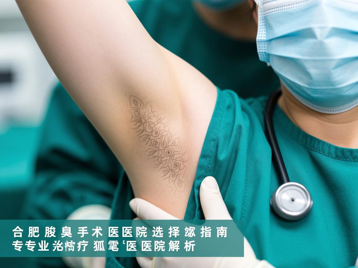 合肥腋臭手术医院选择指南,专业治疗狐臭的医院解析 合肥腋臭手术医院选择指南,专业治疗狐臭的医院解析
