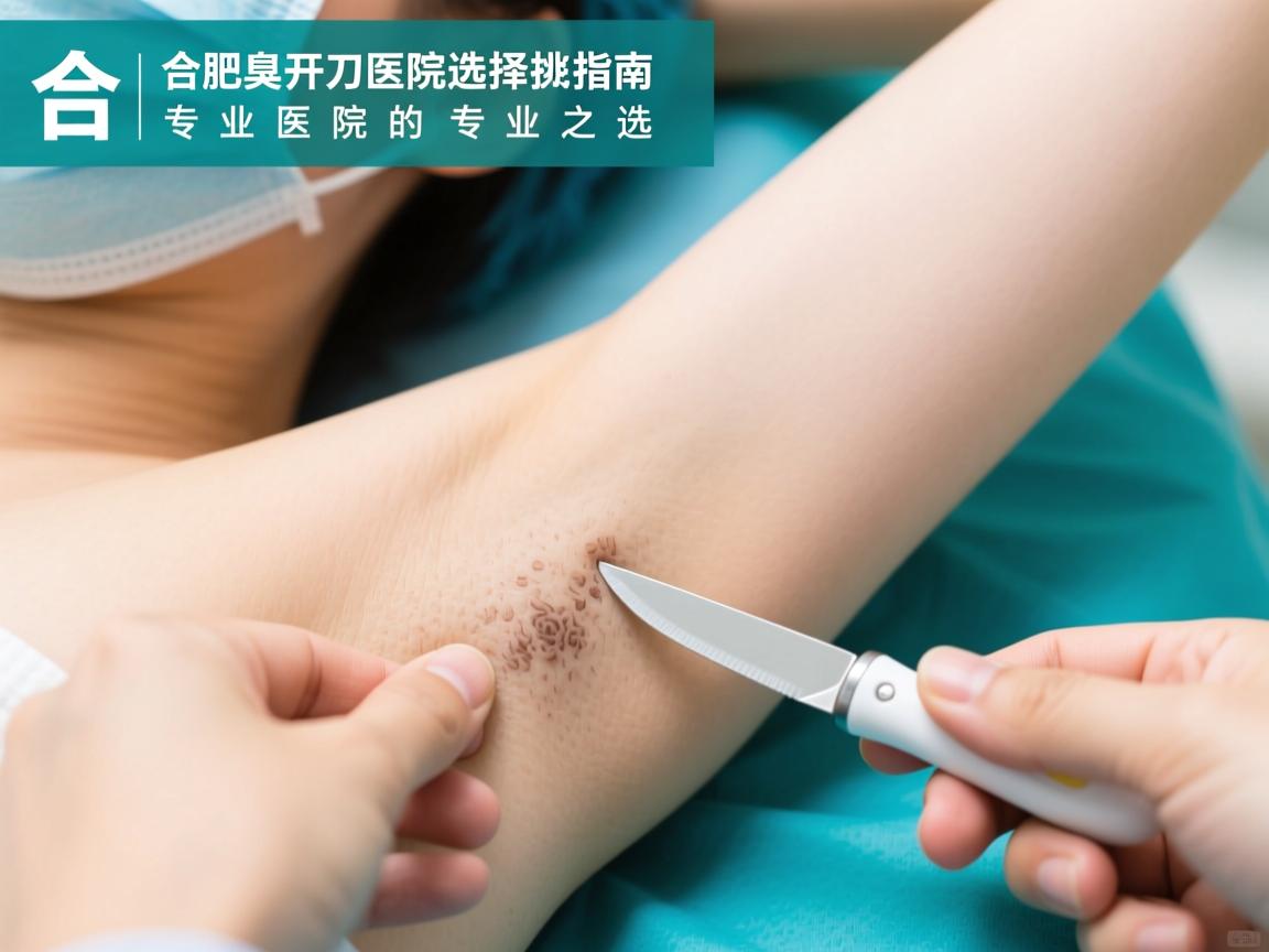合肥腋臭开刀医院选择指南,专业医院的专业之选 合肥腋臭开刀医院选择指南,专业医院的专业之选