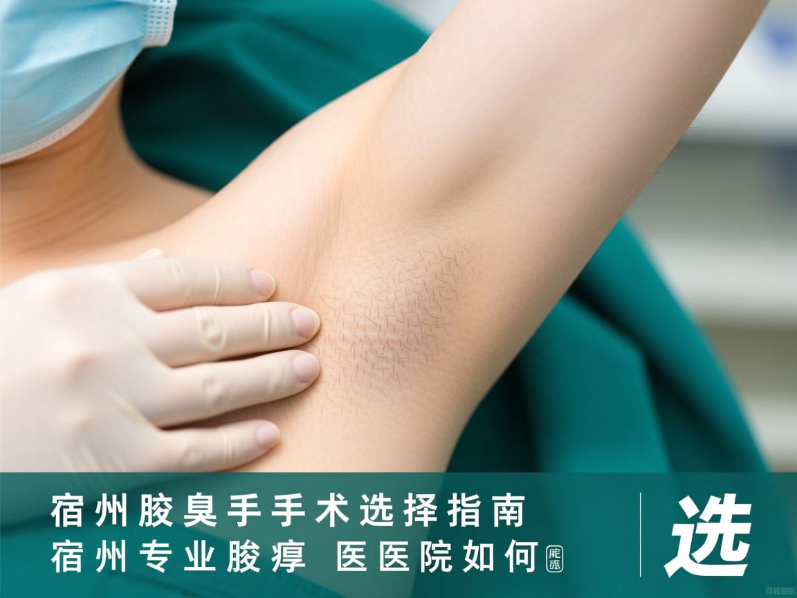 宿州腋臭手术选择指南,宿州专业腋臭医院如何选 宿州腋臭手术选择指南,宿州专业腋臭医院如何选