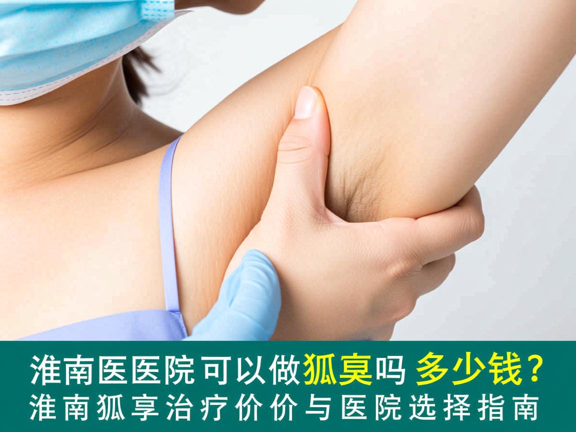 淮南医院可以做狐臭吗多少钱?淮南狐臭治疗价格与医院选择指南 淮南医院可以做狐臭吗多少钱?淮南狐臭治疗价格与医院选择指南