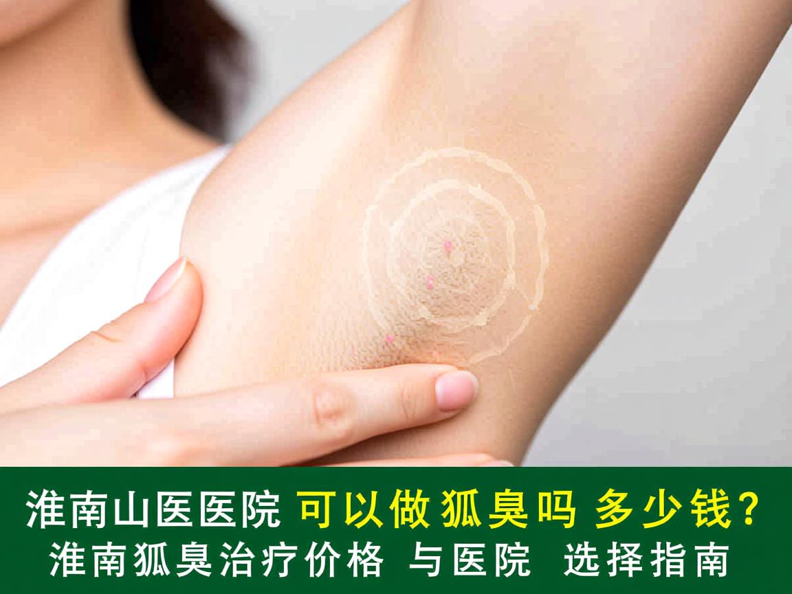 淮南医院可以做狐臭吗多少钱?淮南狐臭治疗价格与医院选择指南 淮南医院可以做狐臭吗多少钱?淮南狐臭治疗价格与医院选择指南