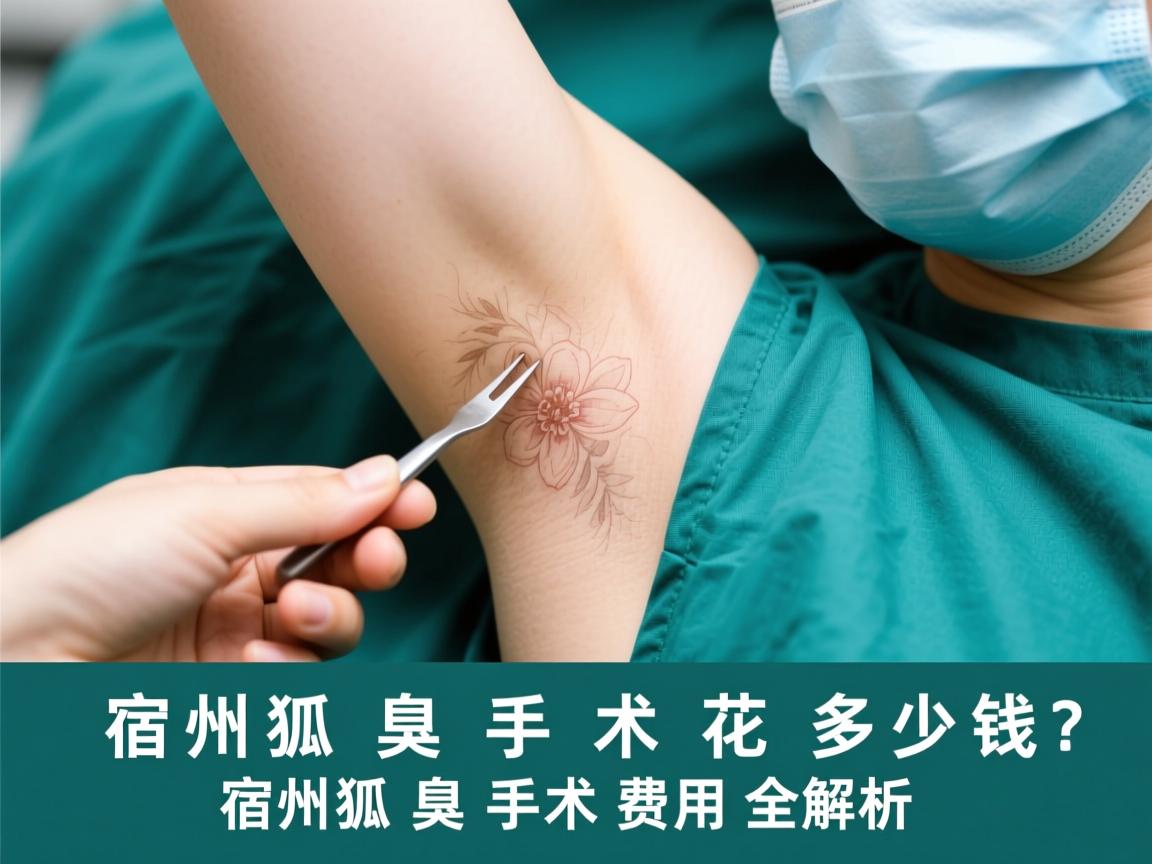 宿州狐臭手术花多少钱?宿州狐臭手术费用全解析 宿州狐臭手术花多少钱?宿州狐臭手术费用全解析