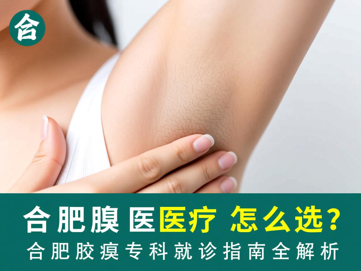 合肥腋臭医院怎么选？合肥腋臭专科就诊指南全解析