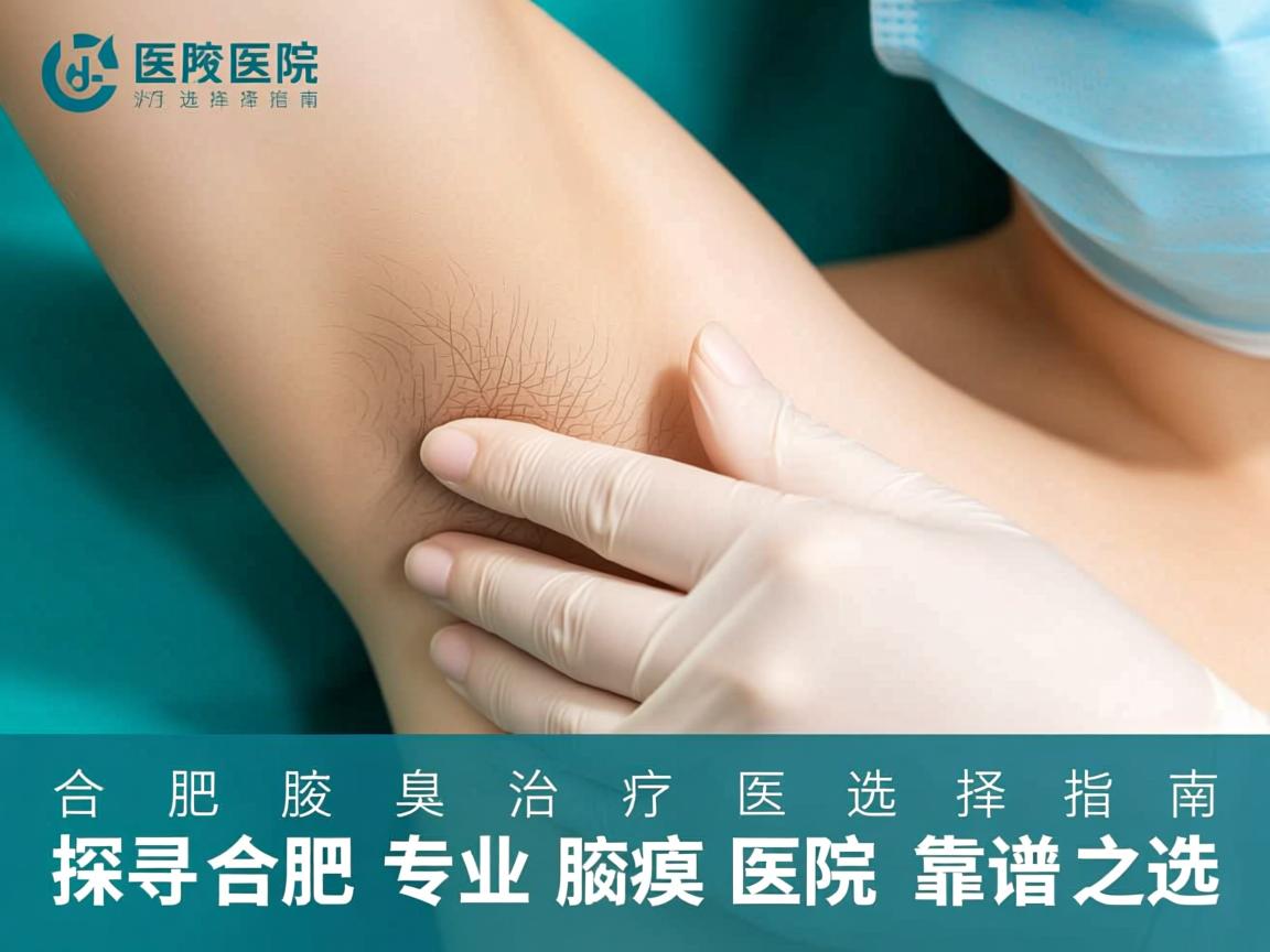 合肥腋臭治疗医院选择指南,探寻合肥专业腋臭医院的靠谱之选 合肥腋臭治疗医院选择指南,探寻合肥专业腋臭医院的靠谱之选