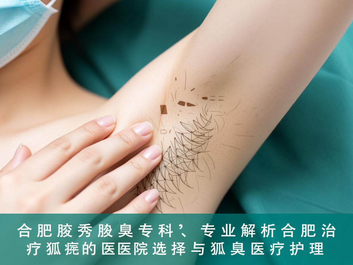 合肥腋秀腋臭专科，专业解析合肥治疗狐臭的医院选择与狐臭医疗护理