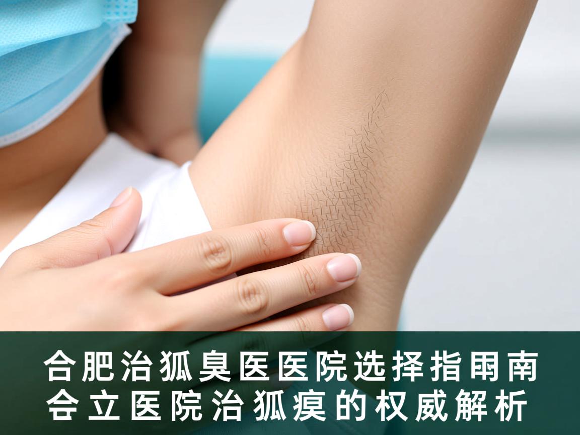 合肥治狐臭医院选择指南，国立医院治狐臭的权威解析
