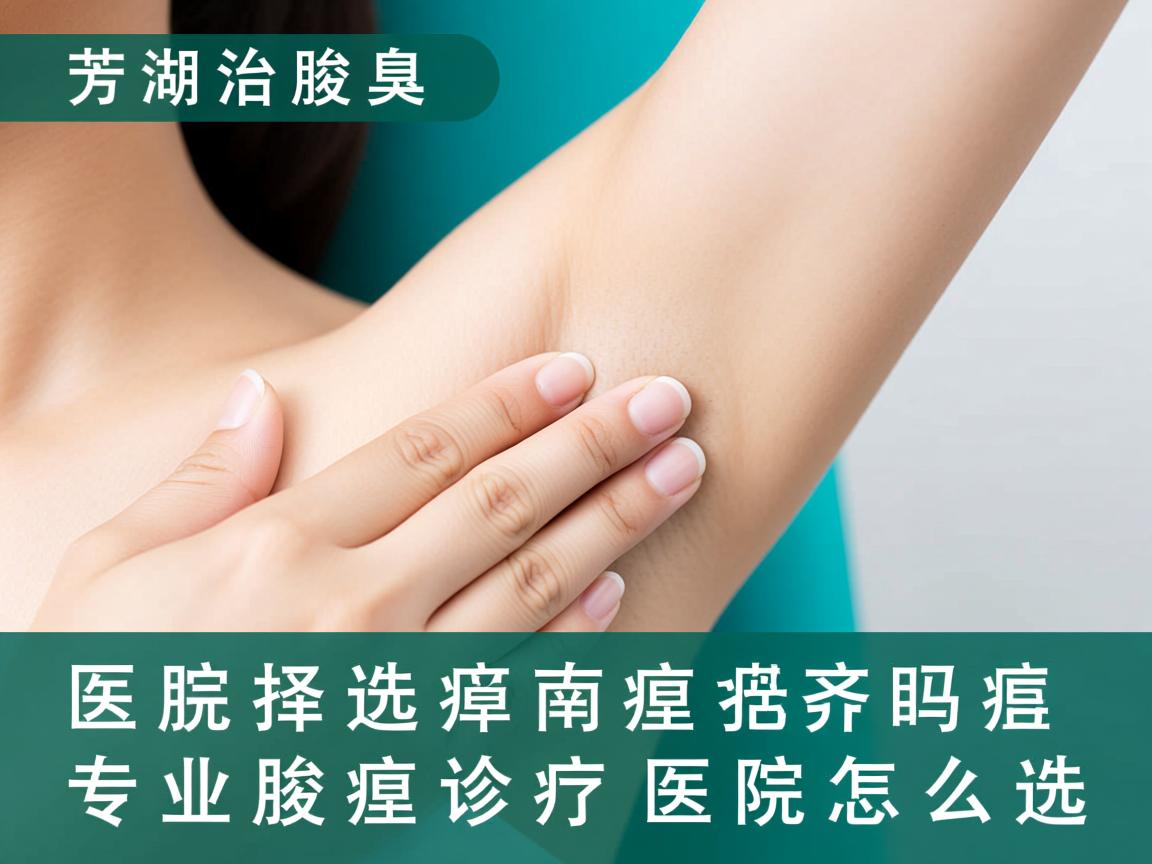 芜湖治腋臭医院选择指南,专业腋臭诊疗医院怎么选 芜湖治腋臭医院选择指南,专业腋臭诊疗医院怎么选