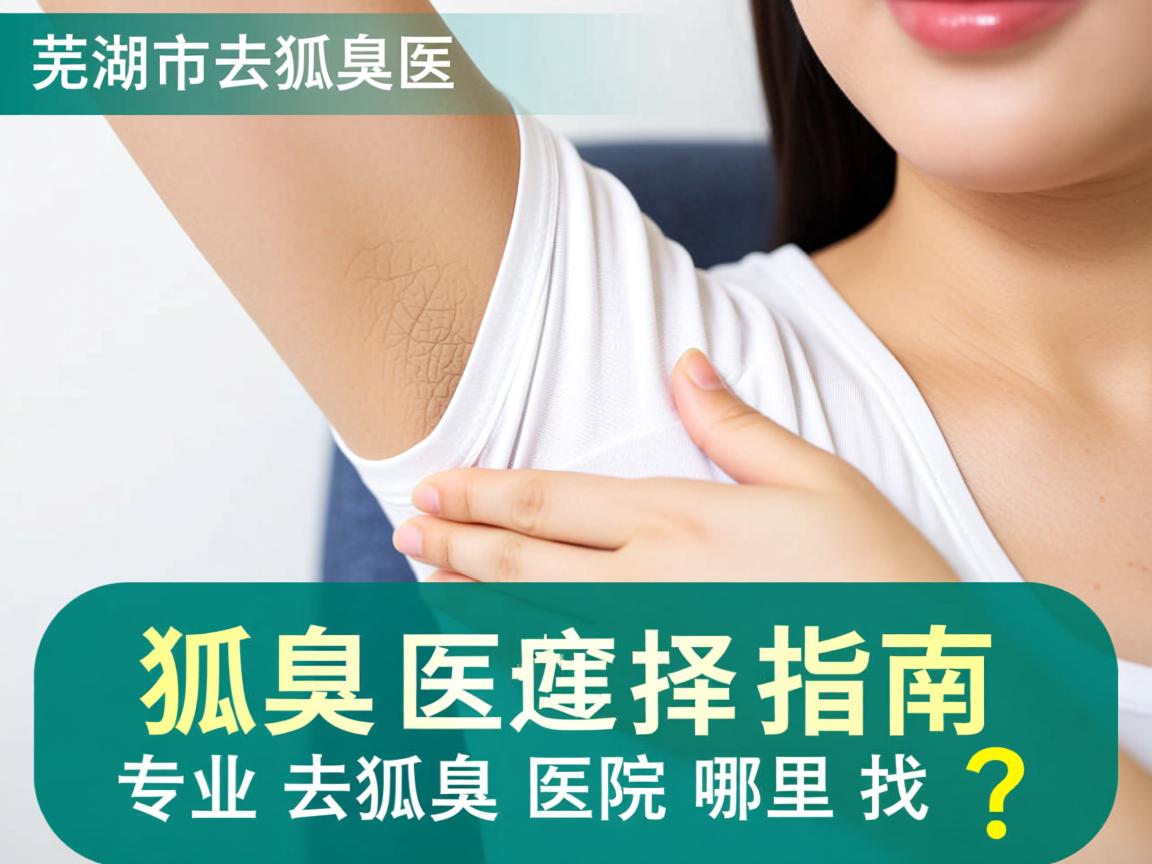 芜湖市去狐臭医院选择指南，专业去狐臭医院哪里找？