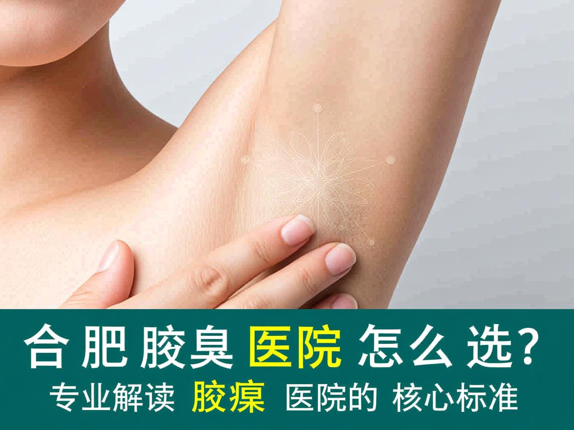 合肥腋臭医院怎么选?专业解读腋臭医院的核心标准 合肥腋臭医院怎么选?专业解读腋臭医院的核心标准