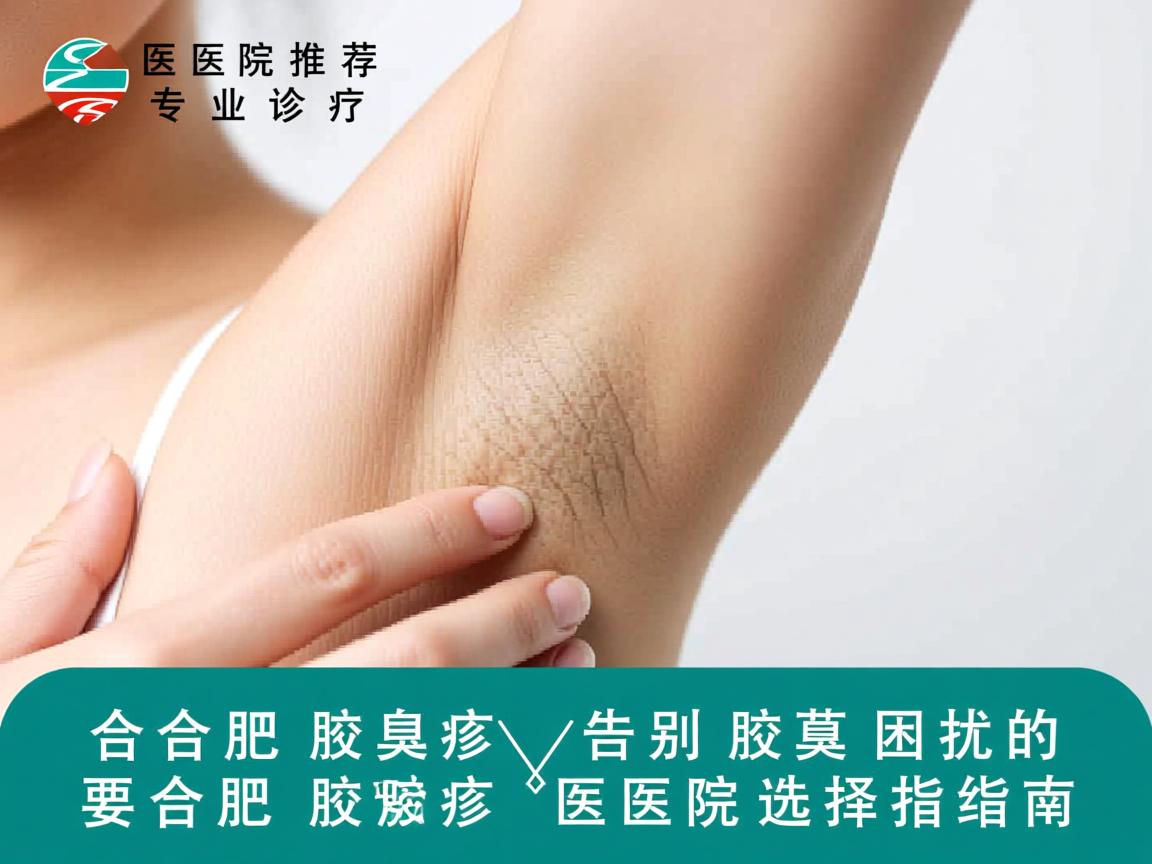合肥腋臭医院推荐，专业诊疗，告别腋臭困扰的合肥腋臭医院选择指南