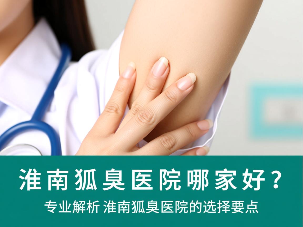 淮南狐臭医院哪家好？专业解析淮南狐臭医院的选择要点