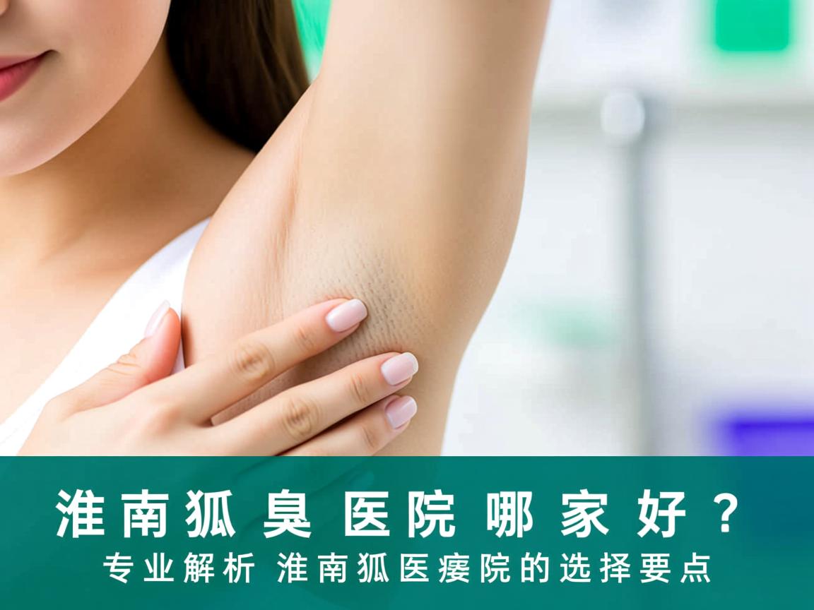 淮南狐臭医院哪家好？专业解析淮南狐臭医院的选择要点