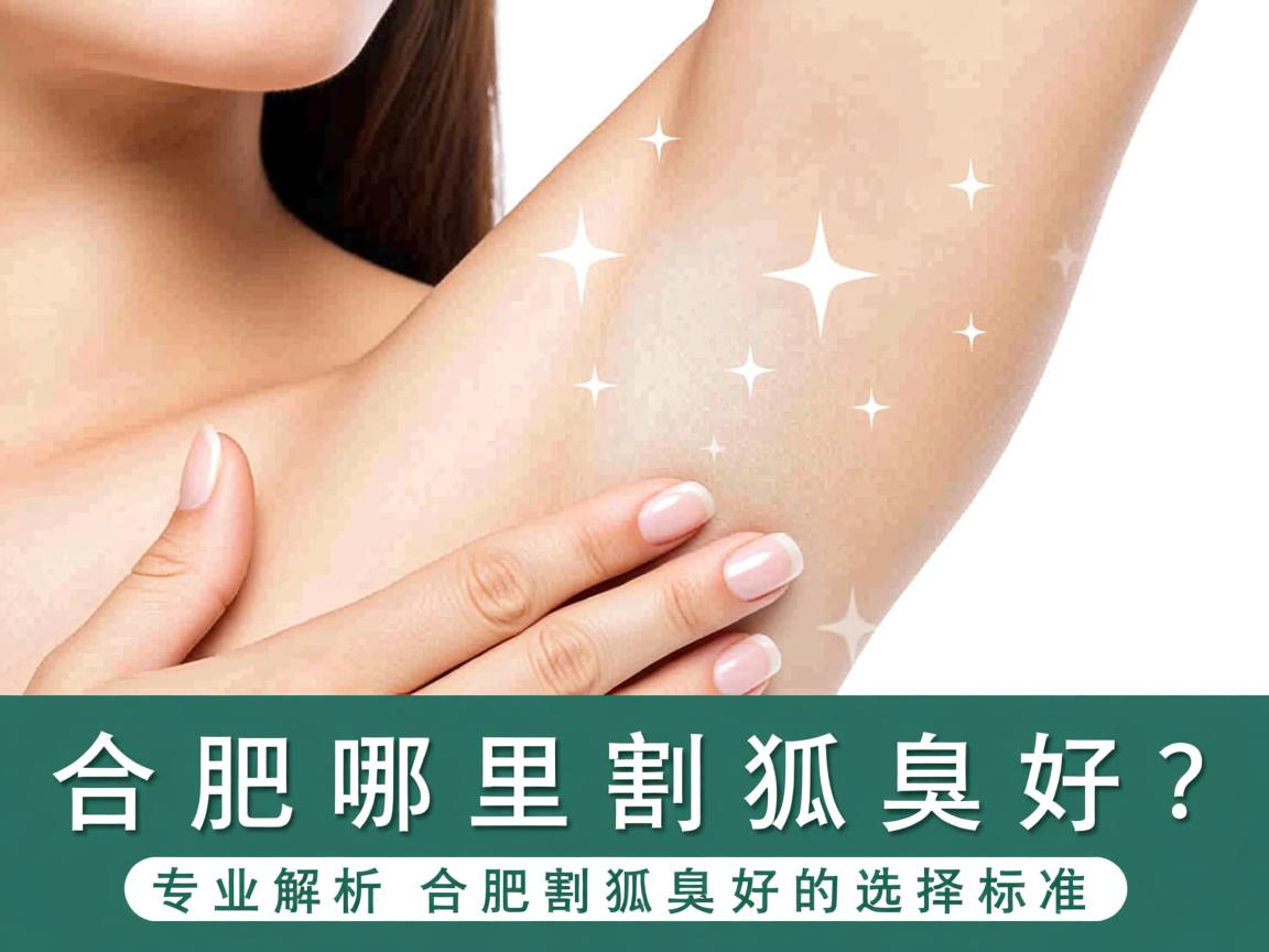 合肥哪里割狐臭好？专业解析合肥割狐臭好的选择标准