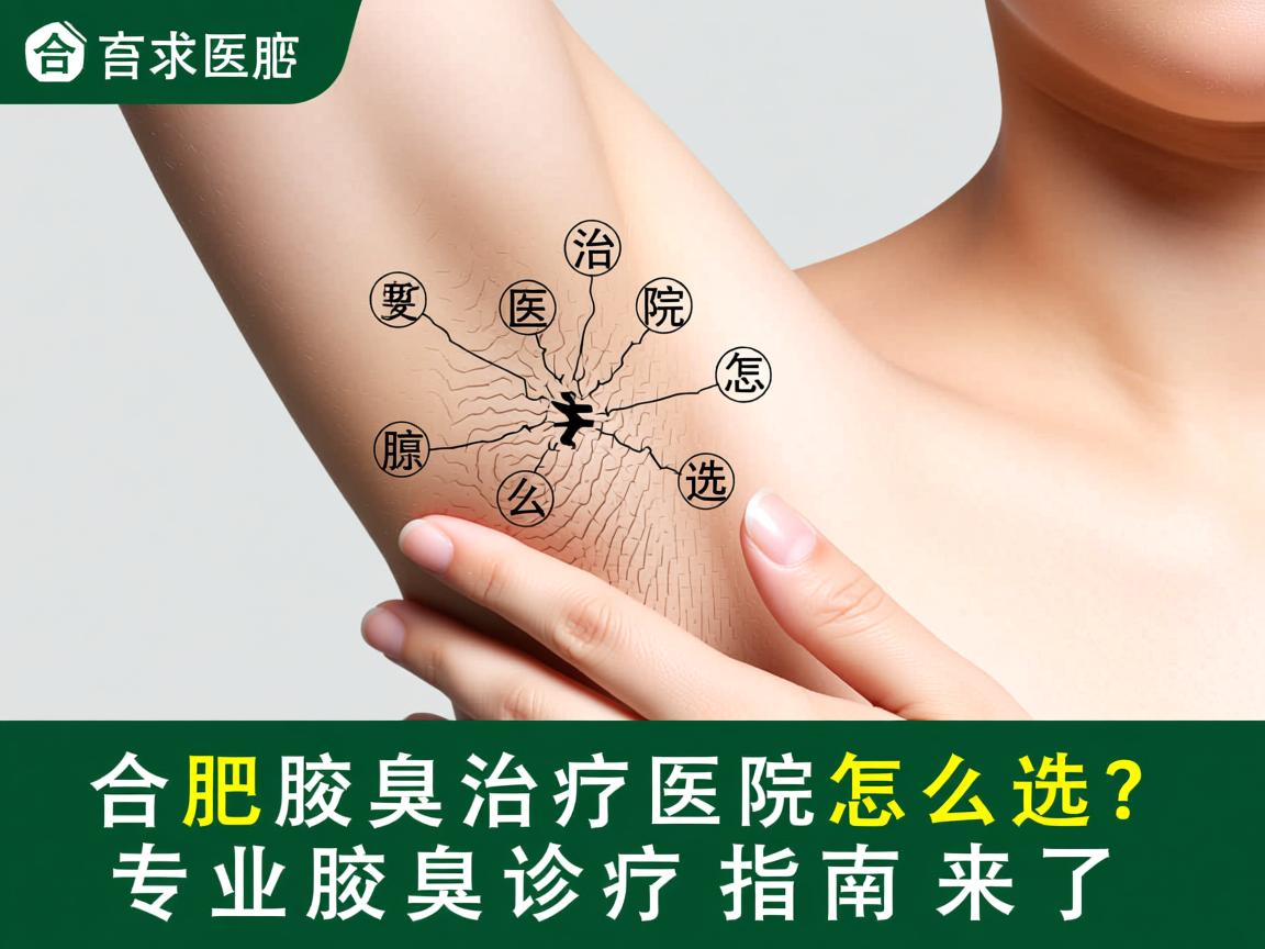 合肥腋臭治疗医院怎么选?专业腋臭诊疗指南来了 合肥腋臭治疗医院怎么选?专业腋臭诊疗指南来了