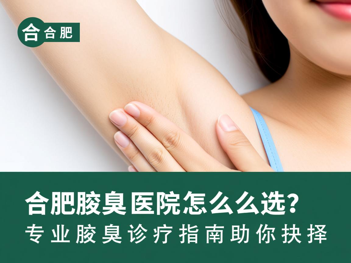 合肥腋臭医院怎么选?专业腋臭诊疗指南助你抉择 合肥腋臭医院怎么选?专业腋臭诊疗指南助你抉择