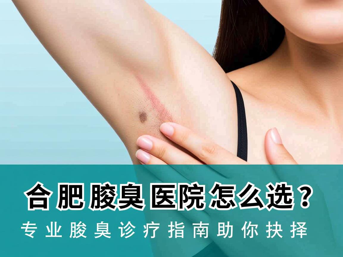 合肥腋臭医院怎么选?专业腋臭诊疗指南助你抉择 合肥腋臭医院怎么选?专业腋臭诊疗指南助你抉择