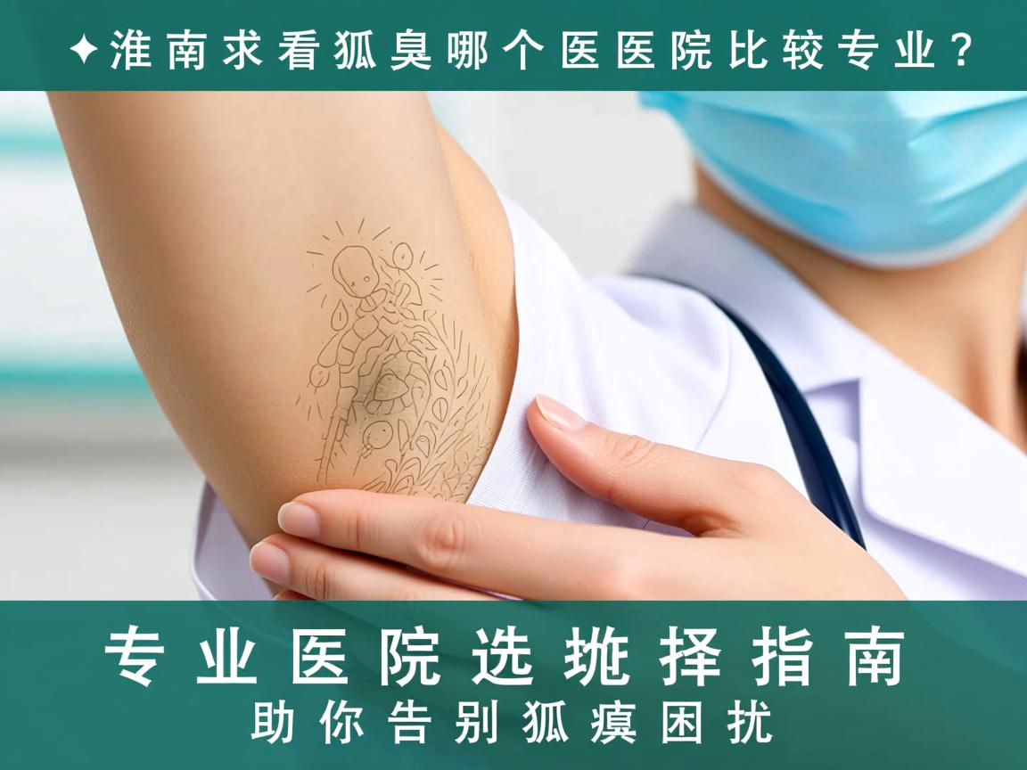 淮南看狐臭哪个医院比较专业？专业医院选择指南助你告别狐臭困扰