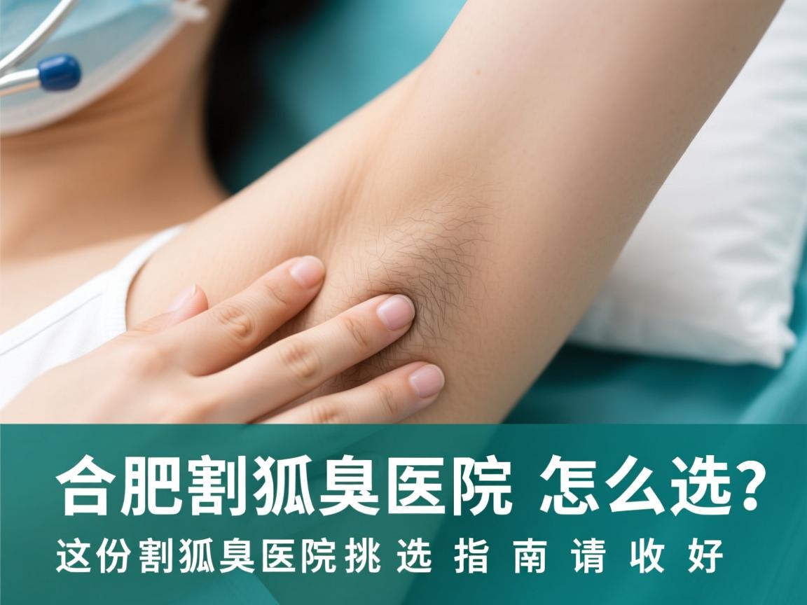合肥割狐臭医院怎么选?这份割狐臭医院挑选指南请收好 合肥割狐臭医院怎么选?这份割狐臭医院挑选指南请收好