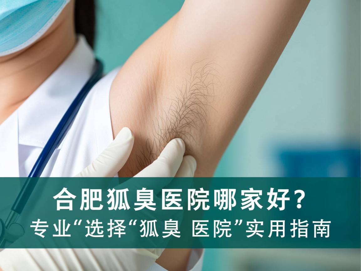合肥狐臭医院哪家好?专业选择狐臭医院的实用指南 合肥狐臭医院哪家好?专业选择狐臭医院的实用指南