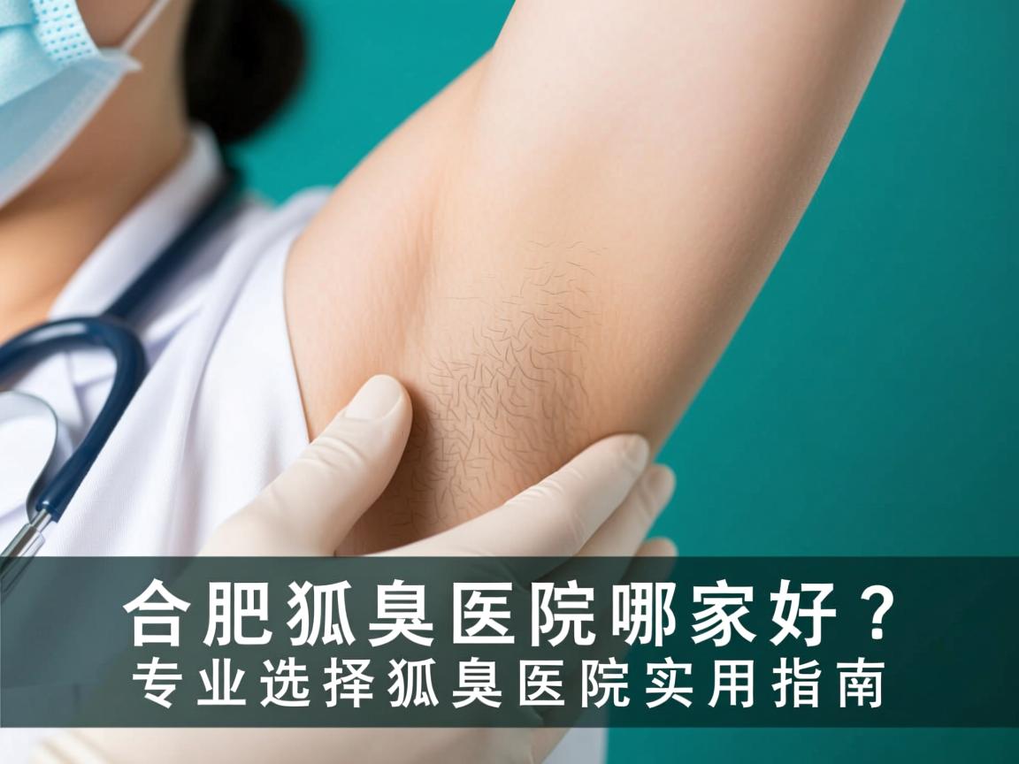 合肥狐臭医院哪家好?专业选择狐臭医院的实用指南 合肥狐臭医院哪家好?专业选择狐臭医院的实用指南