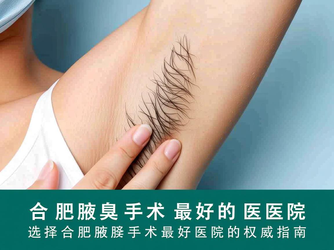 合肥腋臭手术最好的医院,选择合肥腋臭手术最好医院的权威指南 合肥腋臭手术最好的医院,选择合肥腋臭手术最好医院的权威指南