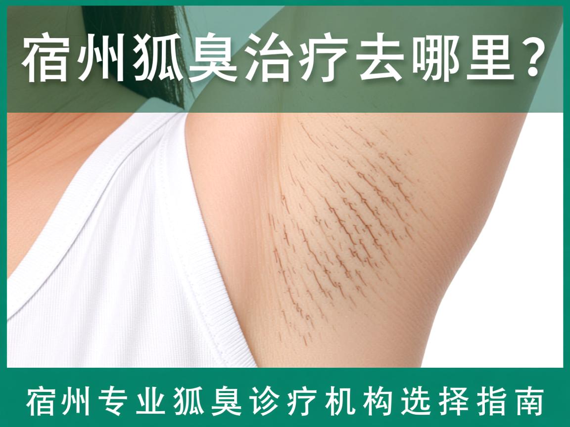 宿州狐臭治疗去哪里？宿州专业狐臭诊疗机构选择指南