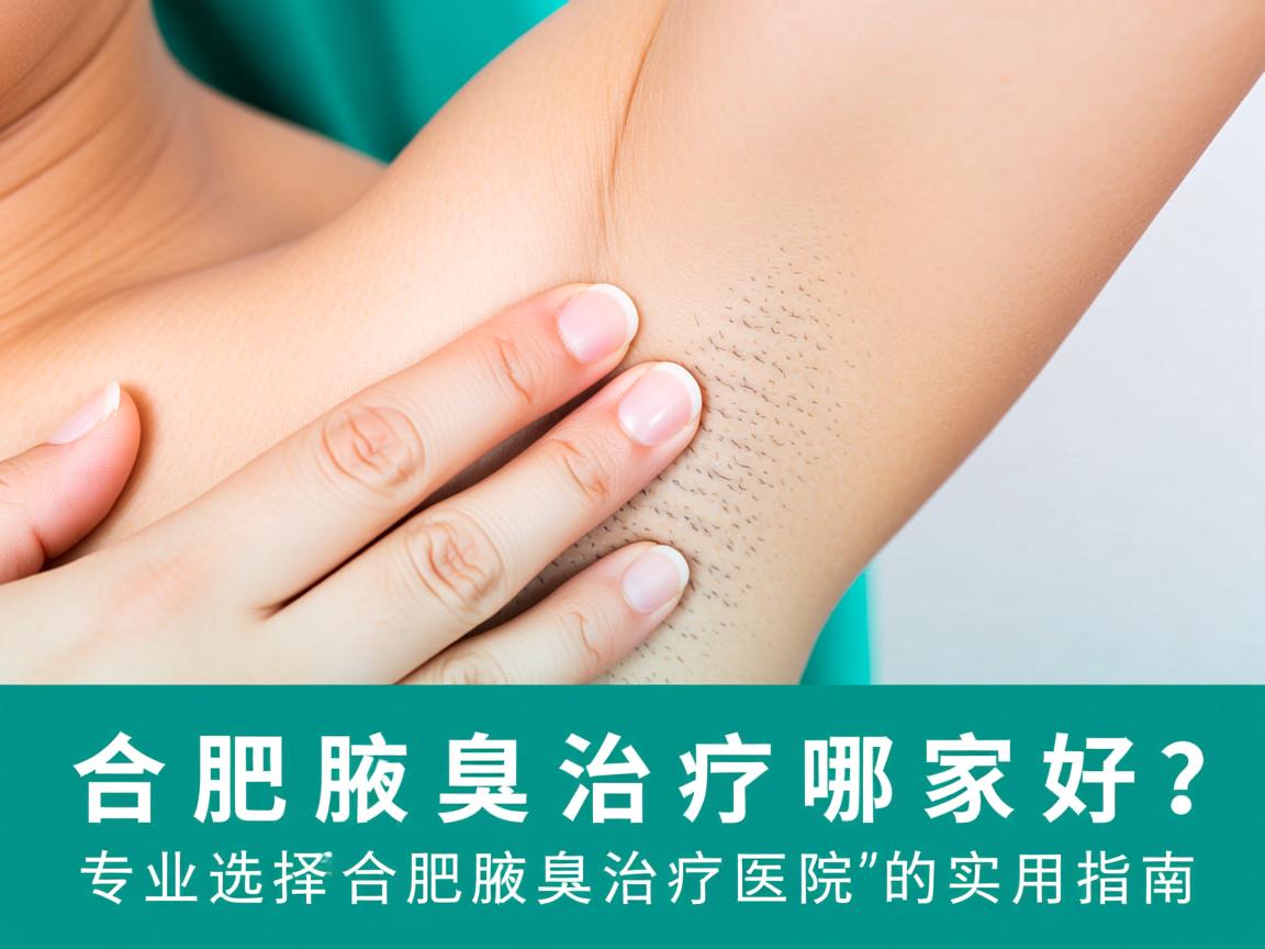 合肥腋臭治疗哪家好?专业选择合肥腋臭治疗医院的实用指南 合肥腋臭治疗哪家好?专业选择合肥腋臭治疗医院的实用指南