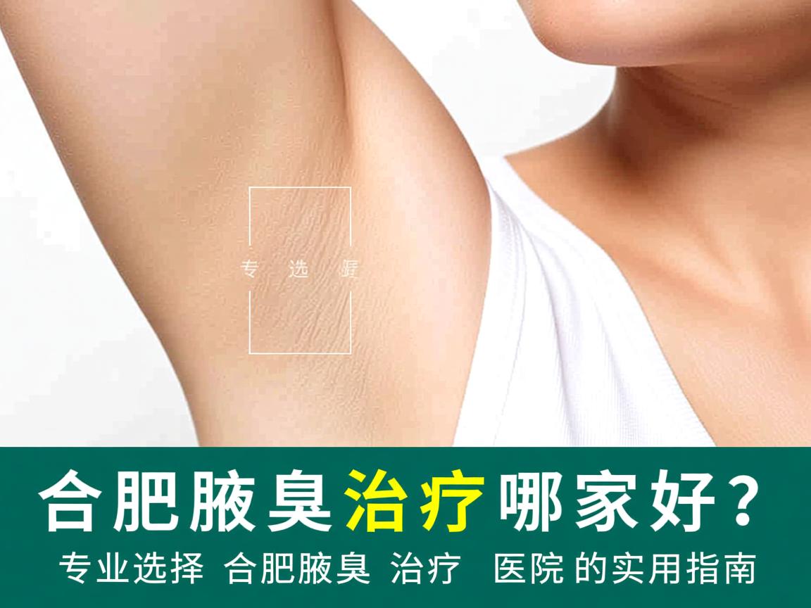 合肥腋臭治疗哪家好?专业选择合肥腋臭治疗医院的实用指南 合肥腋臭治疗哪家好?专业选择合肥腋臭治疗医院的实用指南