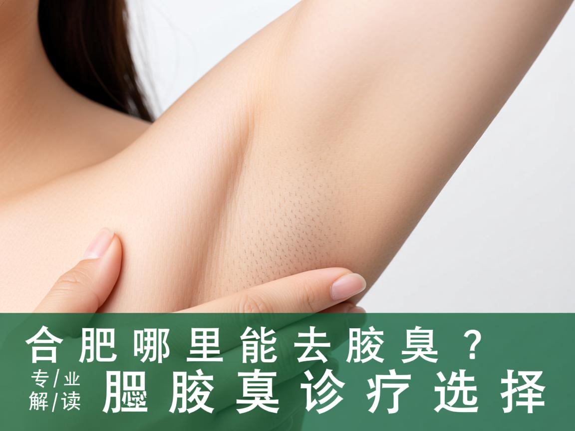 合肥哪里能去腋臭？专业解读合肥腋臭诊疗选择