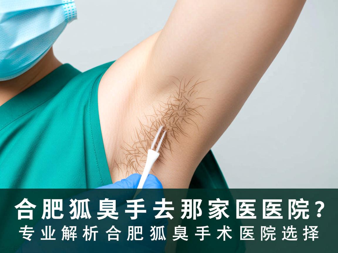 合肥狐臭手术去那家医院？专业解析合肥狐臭手术医院选择