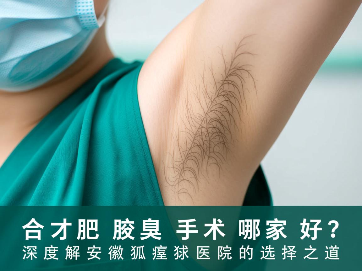 合肥腋臭手术哪家好?深度解析安徽狐臭医院的选择之道 合肥腋臭手术哪家好?深度解析安徽狐臭医院的选择之道